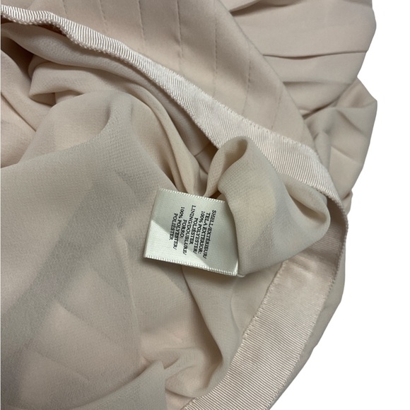 Ann Taylor Nude Pleated Skirt Woman’s 6 - Picture 6 of 6